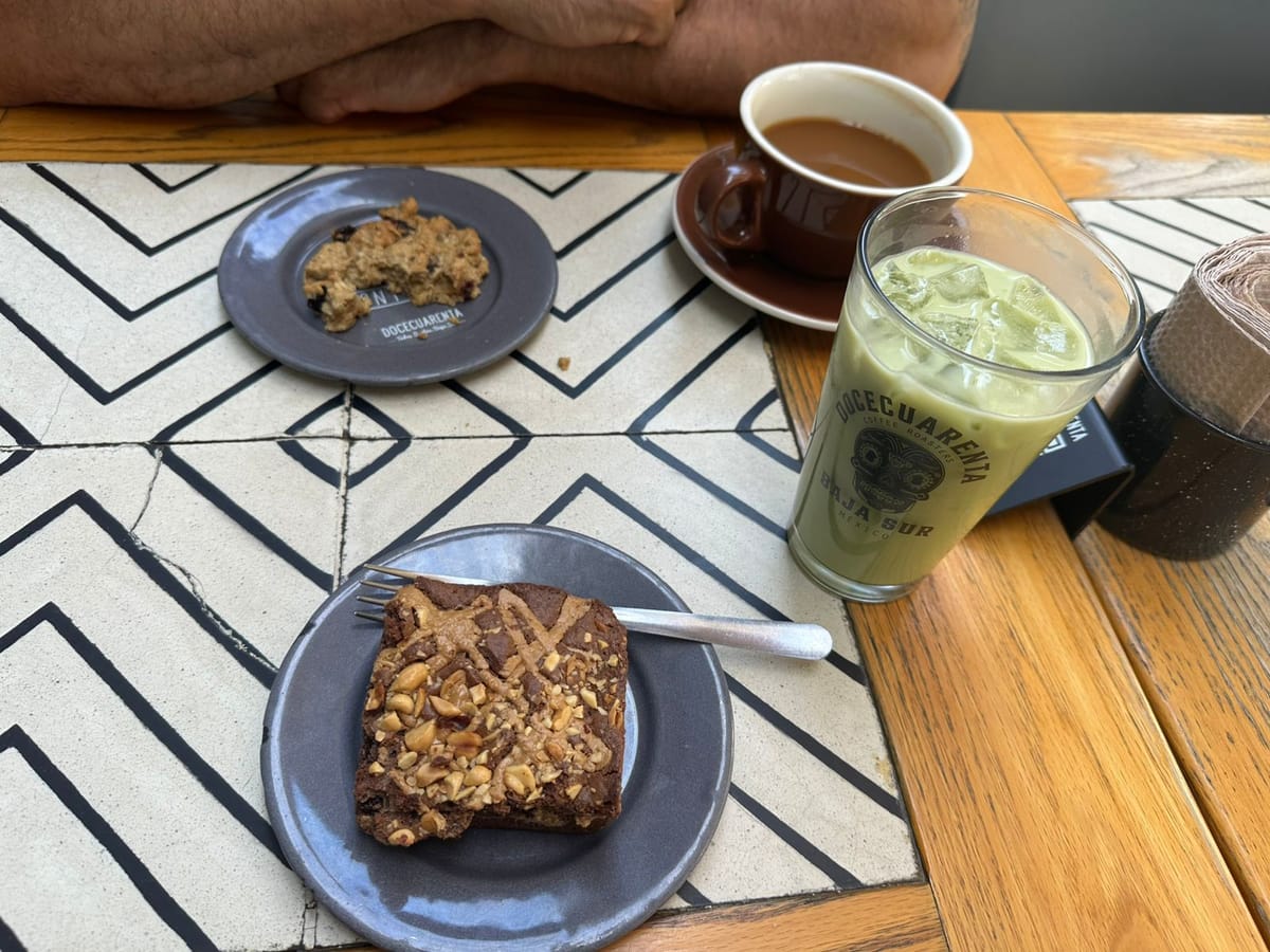 Zoe Rates... Matcha & Pastries